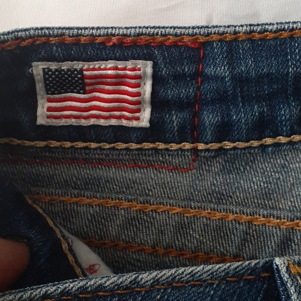 True religion  wendy blue jean size 25 - Picture 6 of 12